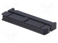 Connector: IDC; plug; female; PIN: 34; with cable clamp; IDC; 1.27mm Amphenol Communications Solutions