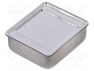 Enclosure: shielding; X: 44mm; Y: 50mm; Z: 17mm; steel; Series: MICRO TEKO