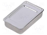 Enclosure: shielding; X: 31mm; Y: 50mm; Z: 13mm; steel; Series: MICRO TEKO