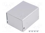 Enclosure: multipurpose; X: 57mm; Y: 72mm; Z: 43mm; AL BOX; aluminium TEKO