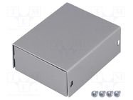 Enclosure: multipurpose; X: 57mm; Y: 72mm; Z: 28mm; AL BOX; aluminium TEKO