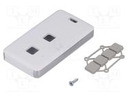 Enclosure: for remote controller; REMO-TEK; X: 39mm; Y: 71mm TEKO