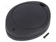 Enclosure: for remote controller; OVO; X: 43mm; Y: 55mm; Z: 14mm; ABS TEKO