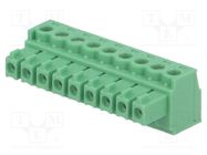 Pluggable terminal block; 3.81mm; ways: 9; straight; plug; female PHOENIX CONTACT