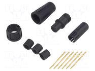 Connector: circular; plug; female; 3A; 125V; PIN: 7; EN2; soldering SWITCHCRAFT