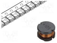 Inductor: wire; SMD; 180uH; 51mA; ±10%; Ø: 8mm; H: 5mm; 770mΩ BOURNS