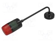 Signaller: signalling column; LED; red/green; 18÷32VDC; IP65 W2