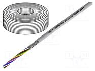 Wire; UNITRONIC® LiYCY; 10x0.14mm2; PVC; grey; 350V; 100m; CPR: Eca LAPP