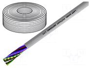 Wire; UNITRONIC® LiYY; 3x1.5mm2; unshielded; 500V; Cu; stranded LAPP