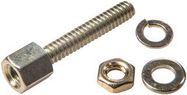 D SUB JACK SCREW, #4-40, 20.62MM