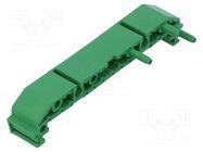 DIN rail mounting bracket; Series: M72; 72x11mm ITALTRONIC