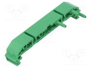 DIN rail mounting bracket; Series: M72; 82x11.25mm ITALTRONIC