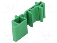 DIN rail mounting bracket; Series: M72; 59.5x20.2mm ITALTRONIC