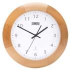 Radio-Controlled Wall Clock 32 cm Analogue Brown / White