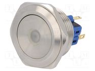 Switch: vandal resistant; Pos: 2; SPDT; 3A/220VAC; 5A/24VDC; IP65 ONPOW