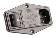 CONNECTOR, POWER ENTRY, PLUG, 10A