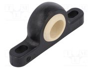 Bearing: pillow block; Øint: 20mm; lubricant-free IGUS