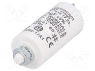 Capacitor: polypropylene; motors, run; 1.5uF; 475VAC; Ø28x55mm DUCATI ENERGIA