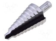 Drill bit; Ø: 8÷30mm; high speed steel; Ø10mm; Steps: 10 WOLFCRAFT