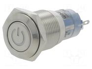 Switch: vandal resistant; Pos: 2; SPDT; 0.5A/220VAC; 1A/24VDC; IP40 ONPOW