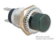 LAMP, INDICATOR, INCANDESCENT, T-1 3/4, GREEN