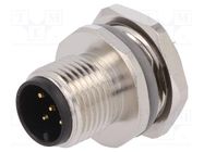 Connector: M12; socket; PIN: 5; male; A code-DeviceNet / CANopen TE Connectivity