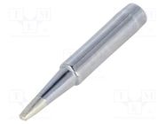 Tip; chisel; 2.4x0.5mm; for soldering station SOLDER PEAK