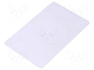 RFID Card; Range: 90mm; 86x54x0.8mm; 13.56MHz; -20÷55°C GOODWIN