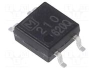 Relay: solid state; Icntrl max: 3mA; 120mA; max.350VAC; max.350VDC PANASONIC