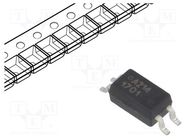 Optocoupler; SMD; Ch: 1; OUT: transistor; Uinsul: 3kV; Uce: 80V; SO4 BROADCOM (AVAGO)