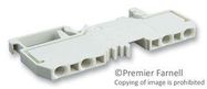 TERMINAL BLOCK, DIN RAIL, 4 POSITION, 24-12AWG