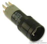 SWITCH, PUSHBUTTON, SPST-NO / SPST-NC, 5A, 250V