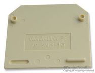 END PLATE, SAK SERIES MODULAR TERMINAL