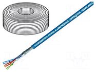 Wire; ETHERLINE® Cat.5e,SF/UTP; 2x2x24AWG; 5e; wire; Cu; LSZH LAPP