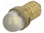 LED lamp; white; E14; 24VDC; 24VAC 