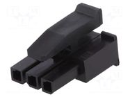 Connector: wire-wire; plug; female; PIN: 3; Micro MATE-N-LOK; 250V TE Connectivity