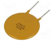 Fuse: PTC polymer; 3.75A; THT; 10.2mm; Ø0.81x7.6mm ECE