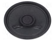 Loudspeaker; general purpose; 0.25W; 32Ω; 0÷4500Hz; 50mm LOUDITY