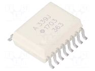 Optocoupler; SMD; Ch: 1; OUT: IGBT driver; 5kV; SO16; 35kV/μs BROADCOM (AVAGO)