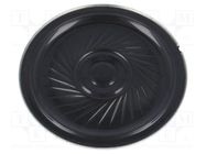 Loudspeaker; miniature,general purpose; 1W; 50Ω; Ø40x4.5mm; IP65 VISATON