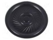 Loudspeaker; miniature,general purpose; 1W; 50Ω; Ø40x4.5mm; IP65 VISATON