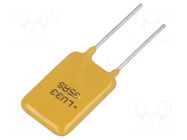 Fuse: PTC polymer; 330mA; THT; bag; Ø0.65x7.6mm ECE