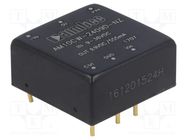 Converter: DC/DC; 10W; Uin: 9÷36V; Uout: 9VDC; Uout2: -9VDC; 1"x1" AIMTEC