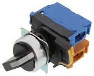 SELECTOR SWITCH, 2P, 10A, 120VAC, SCREW