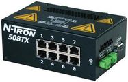 ETHERNET SWITCH, 24VDC, 200mA, DIN RAIL