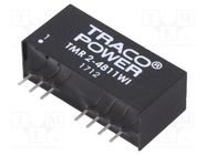 Converter: DC/DC; 2W; Uin: 18÷75V; Uout: 5VDC; Iout: 400mA; SIP9 