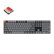 Keychron K5 Max RGB Red Switch Wireless Low Profile Keyboard (Black) [K5M-H1]., Keychron
