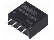 Converter: DC/DC; 1W; Uin: 21.6÷26.4V; Uout: 12VDC; Iout: 100mA; SIP4 AIMTEC