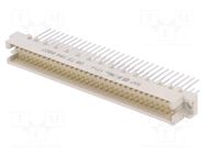 Connector: DIN 41612; plug; male; PIN: 64; straight; a+c; 13mm HARTING