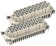 RECTANGULAR INSERT, RECEPTACLE, 64 POSITION